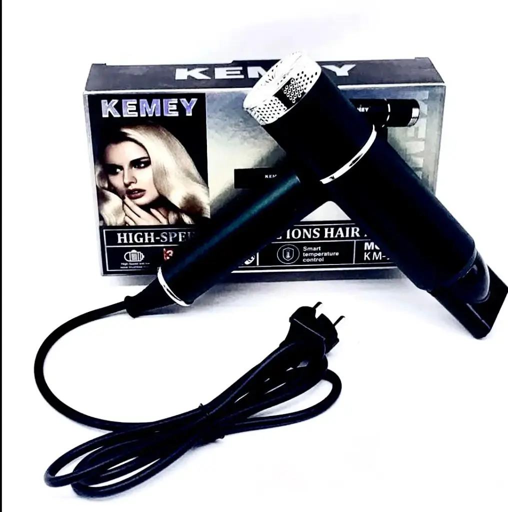 Kemei Hair Dryer - High Speed Negative Ions Hair Dryer